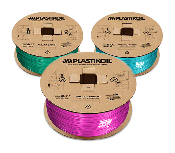 Bobinas de hilo plástico - Colores metalizados