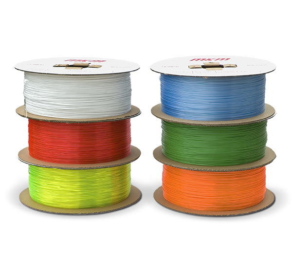 Bobinas de hilo plástico