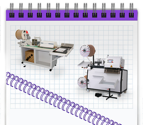Encuadernación con doble alambre